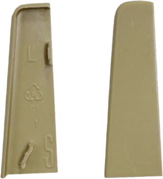 Endkappe Eiche L/B/H: ca. 1x1x5,8 cm