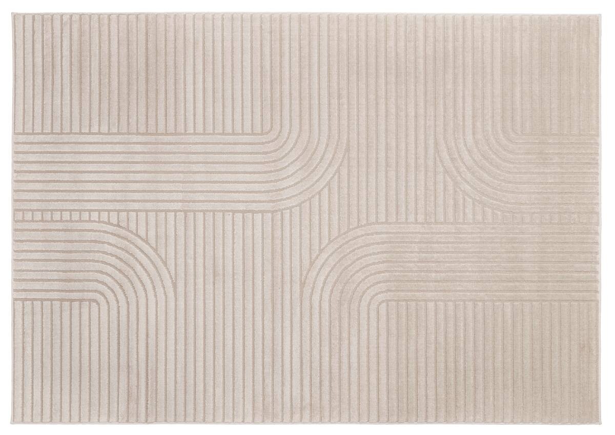 Webteppich Lucy creme B/L: ca. 160x220 cm