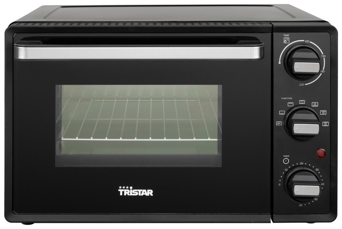 TRISTAR Mini-Backofen OV-3622 schwarz Metall B/H/T: ca. 47x41x32 cm