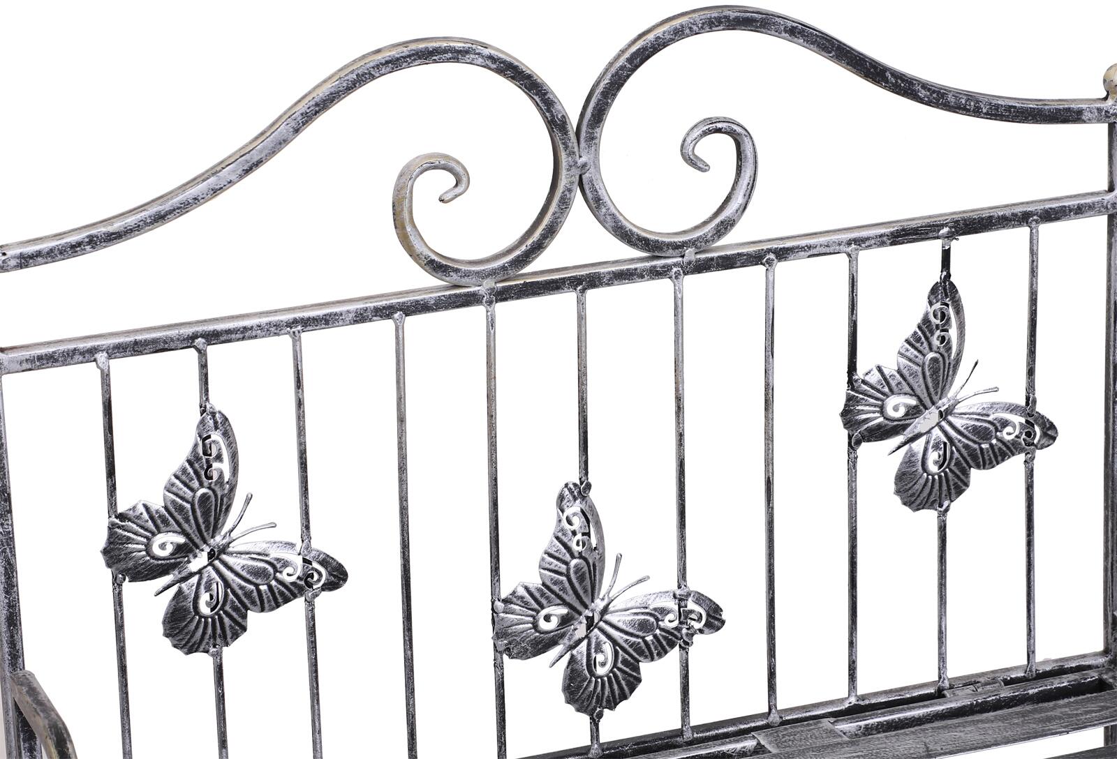 Outsunny Pflanzregal Silbergrau Metall B/H/L: ca. 25x96x44 cm