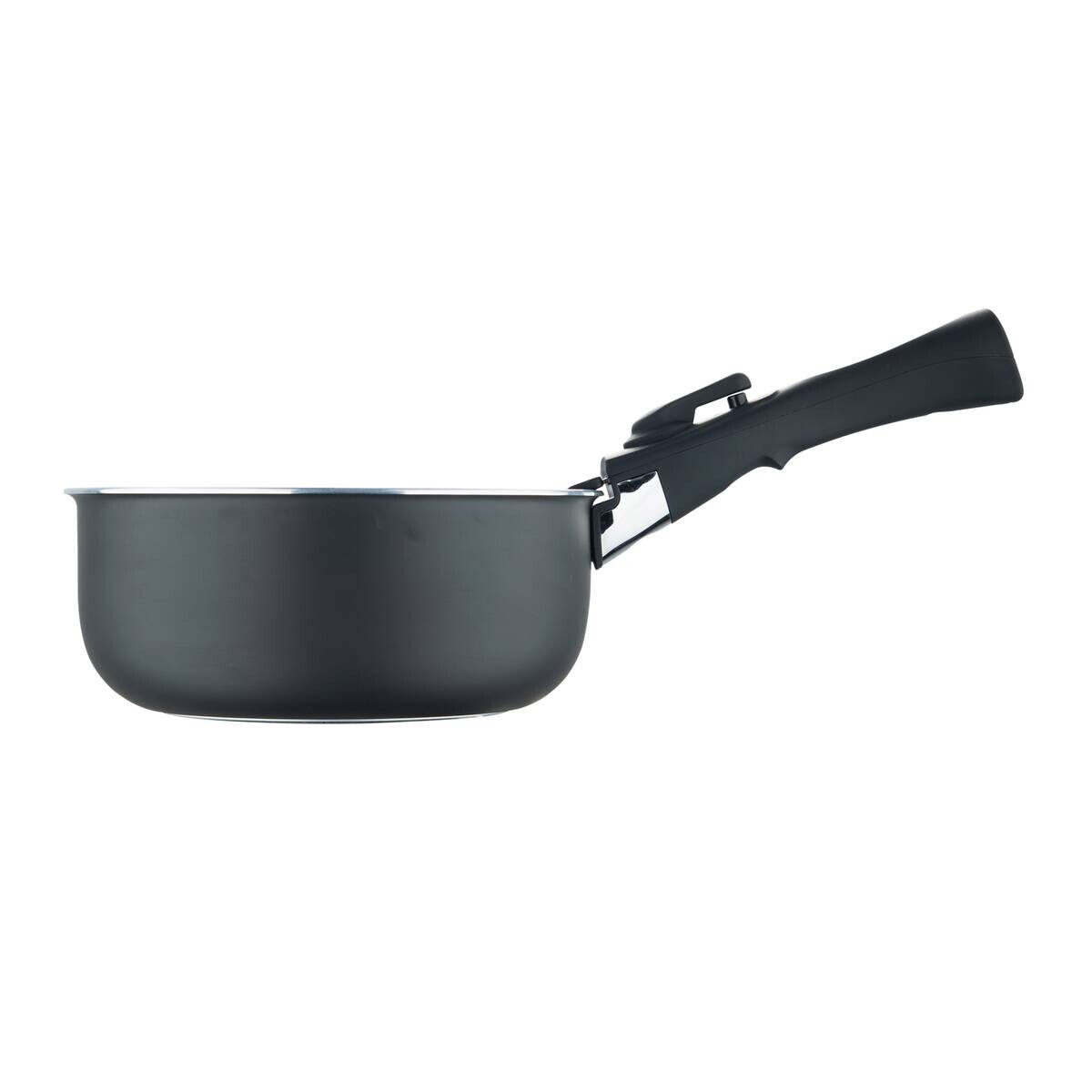 BERGNER Topfset CLICK & COOK schwarz Aluminium 4 tlg.