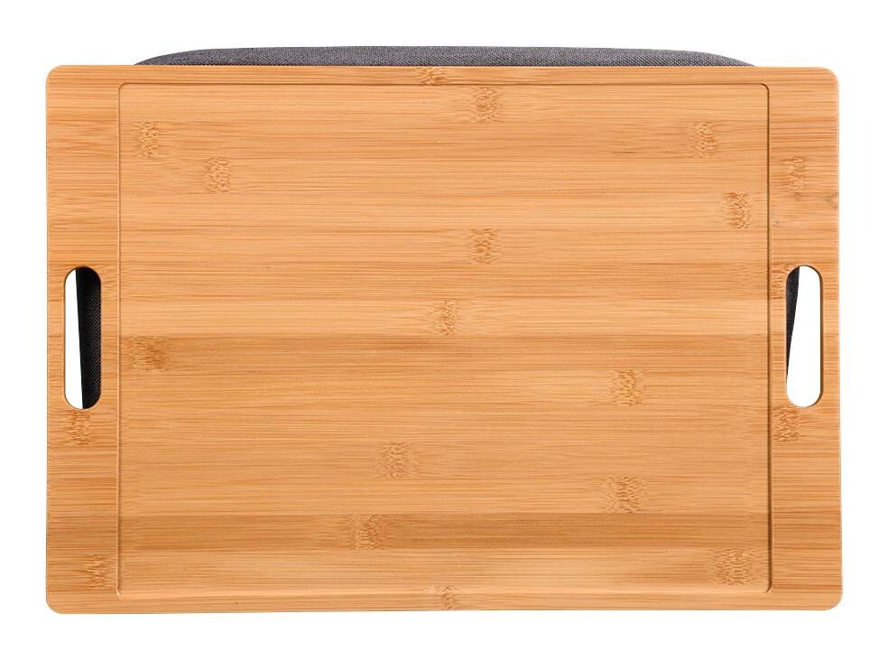 Kesper Knietablett natur Bambus B/H/L: ca. 31x8x45 cm