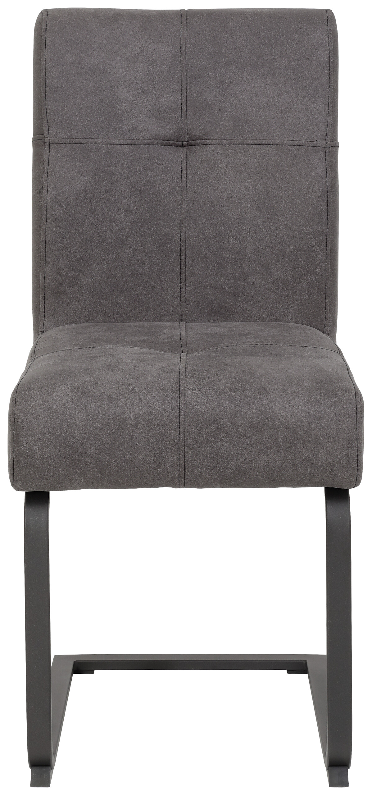 Essgruppe Luise I anthrazit Microfaser B/H/T: ca. 160x76x80 cm