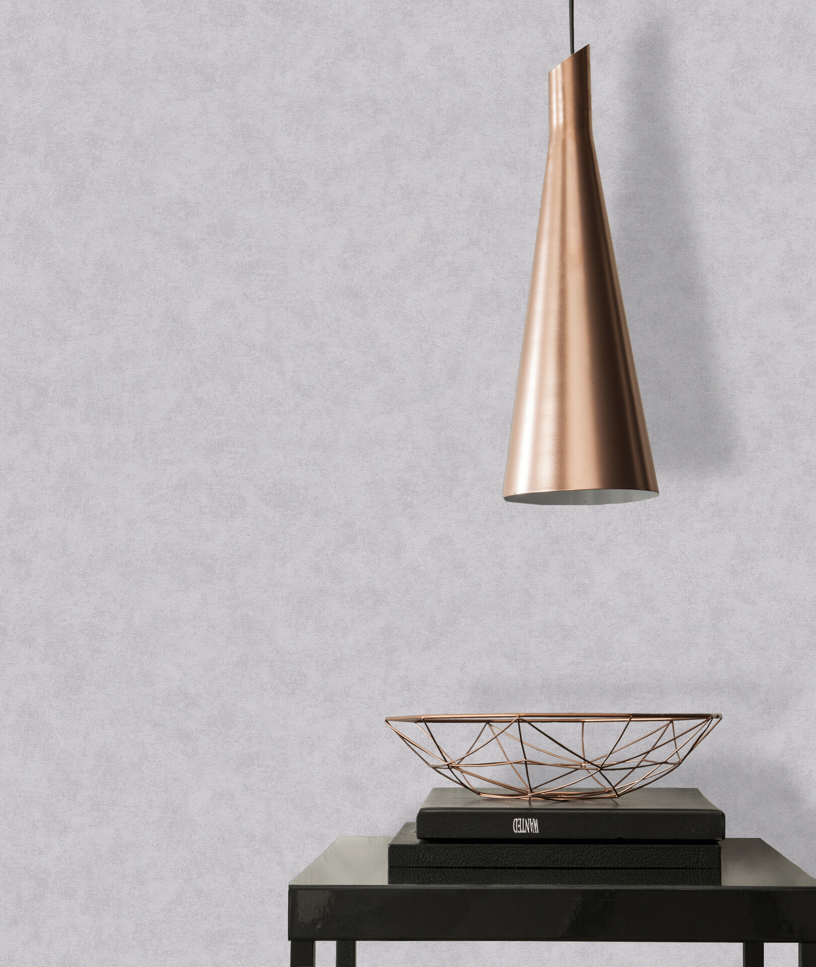 Vliestapete Struktur grau B/L: ca. 53x1005 cm