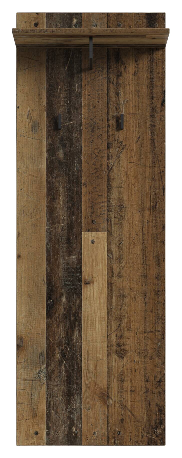 Wandpaneel JAKOB Eiche Old Wood Nachbildung Holzwerkstoff B/H/T: ca. 48x140x28 cm