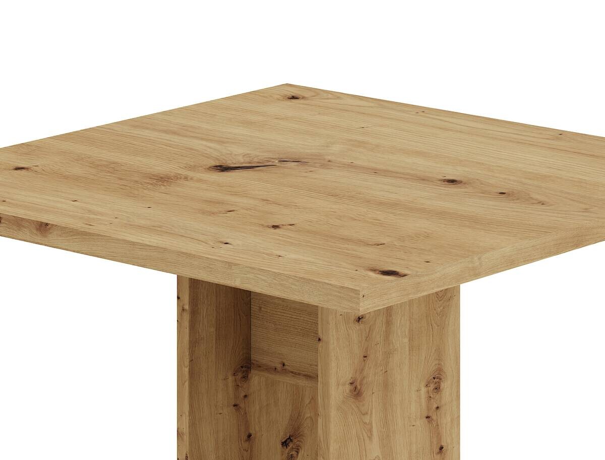 Tisch EVERT Eiche Artisan Nachbildung B/H/T: ca. 67,5x78x67,5 cm