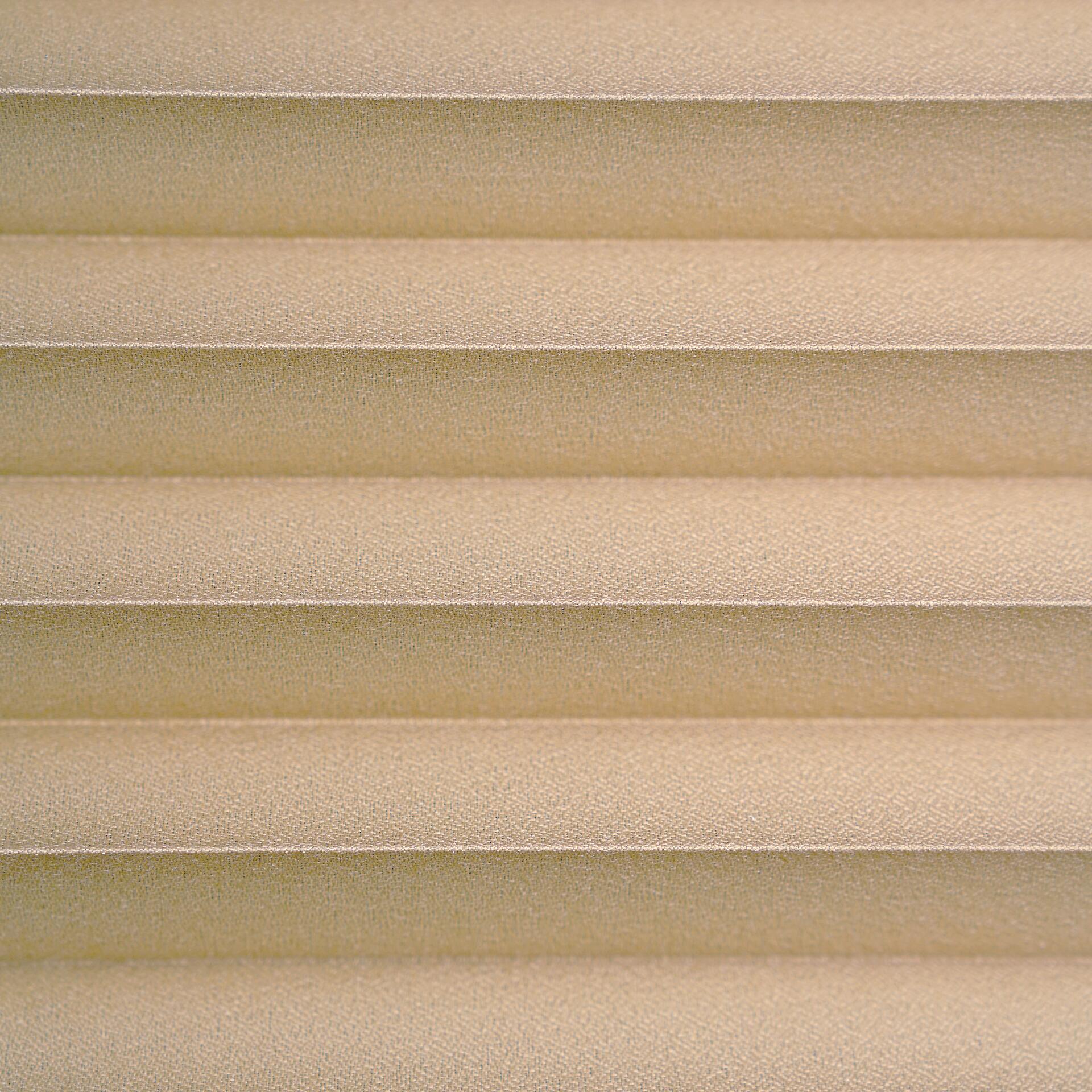 Hochwertiges Klemmplissee sand B/L: ca. 60x130 cm