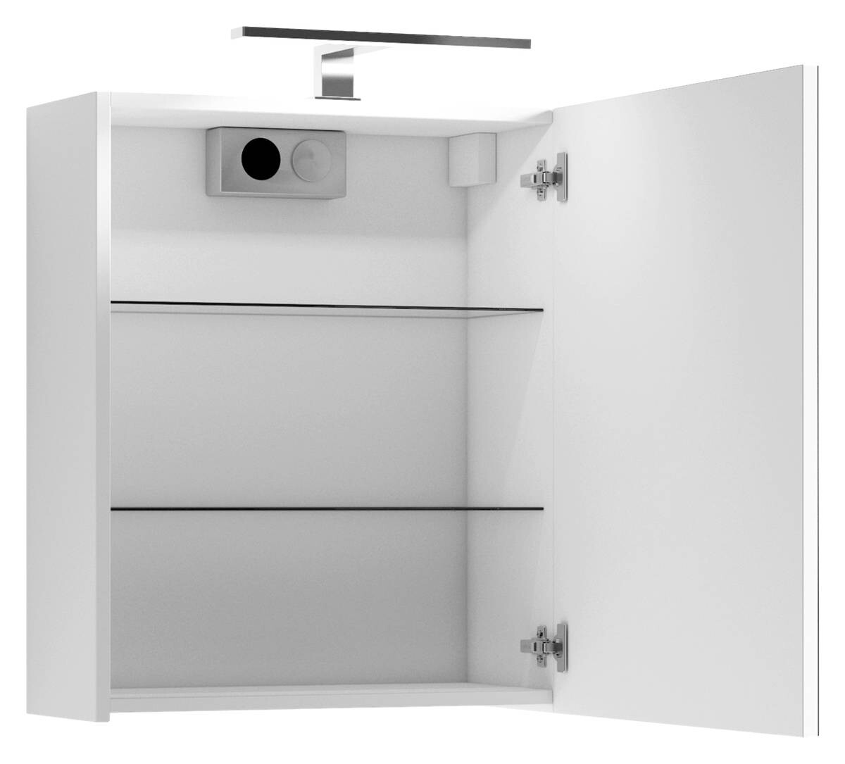 Spiegelschrank SPREE weiß B/H/T: ca. 50x60x15 cm