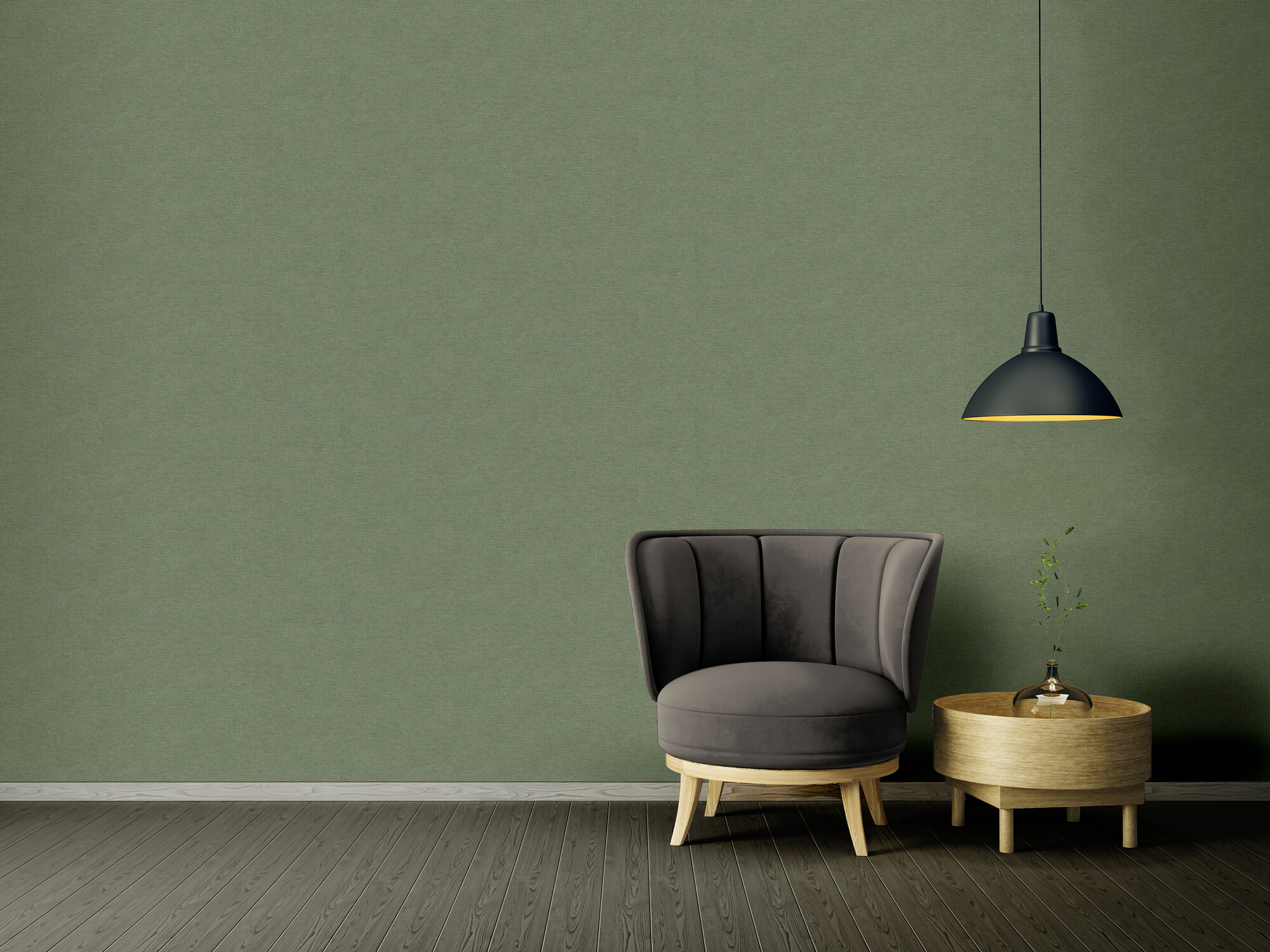 A.S.Creation Vliestapete grün B/H/D: ca. 53x1005x8,6 cm