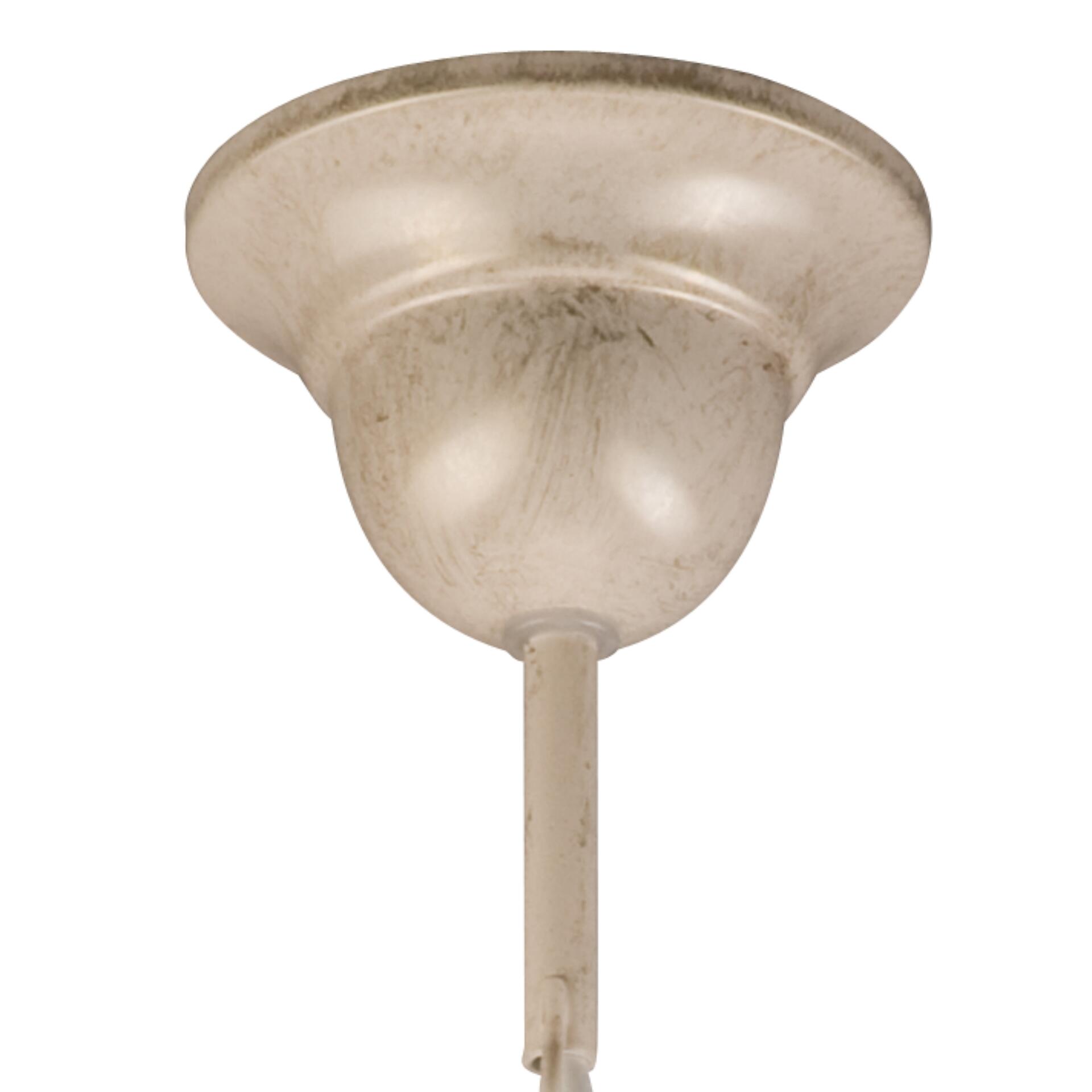 Lamkur Pendelleuchte DONATO 22536 weiß Stahl H/L: ca. 72x57 cm E14 5 Brennstellen