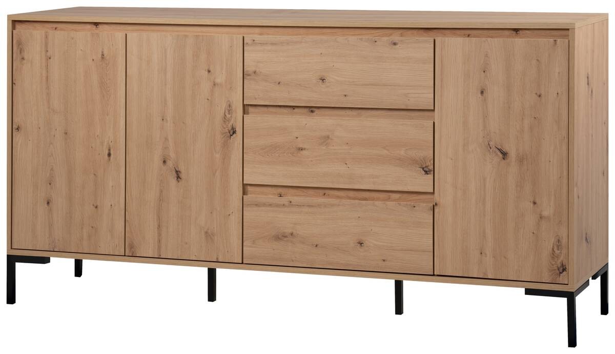 Sideboard Korsika Eiche Artisan Nachbildung B/H/T: ca. 170x87x40 cm