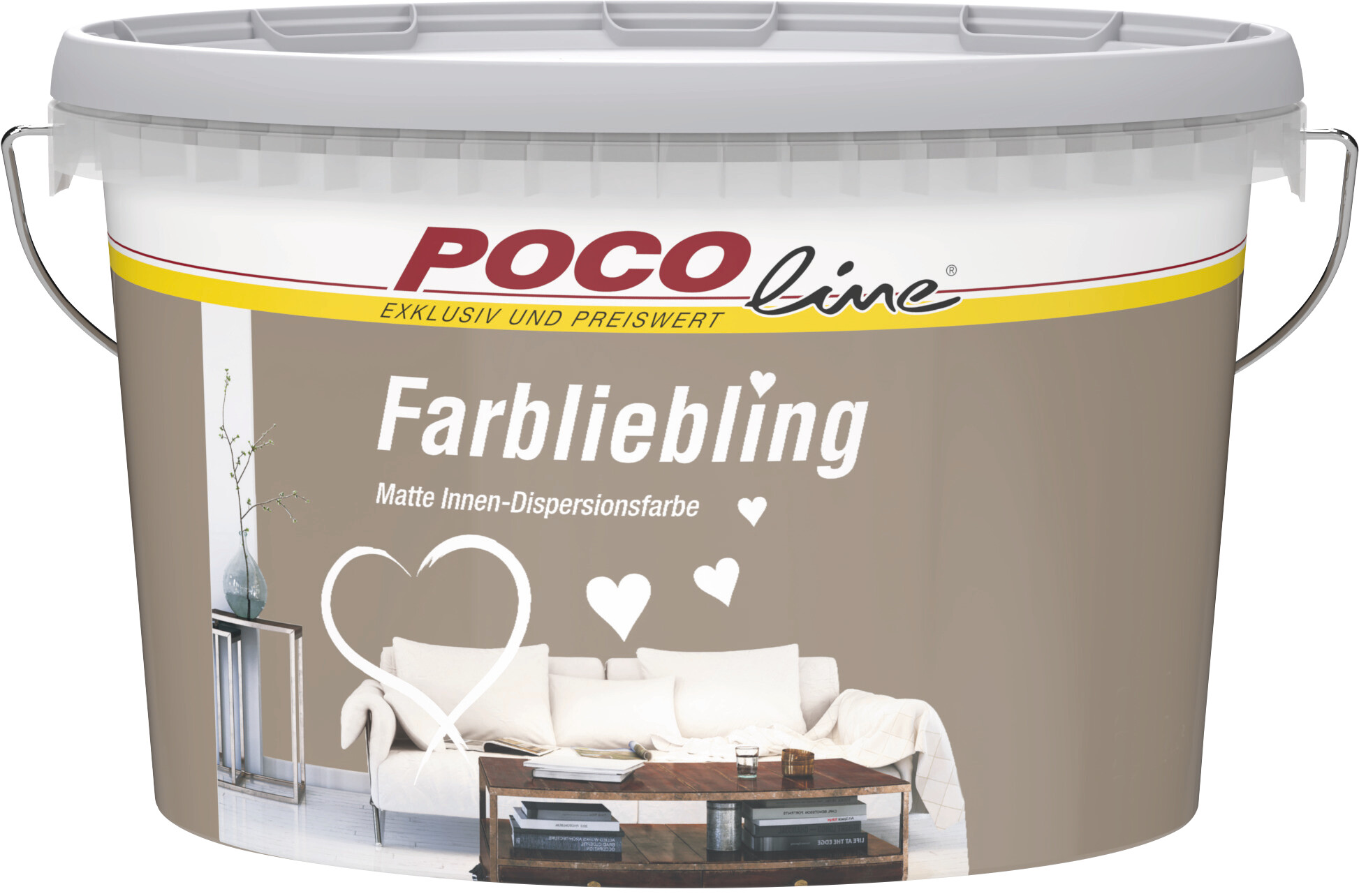 POCOline Raumfarbe Farbliebling Korsika ca. 2,5 l POCOline Raumfarbe Farbliebling Korsika ca. 2,5 l