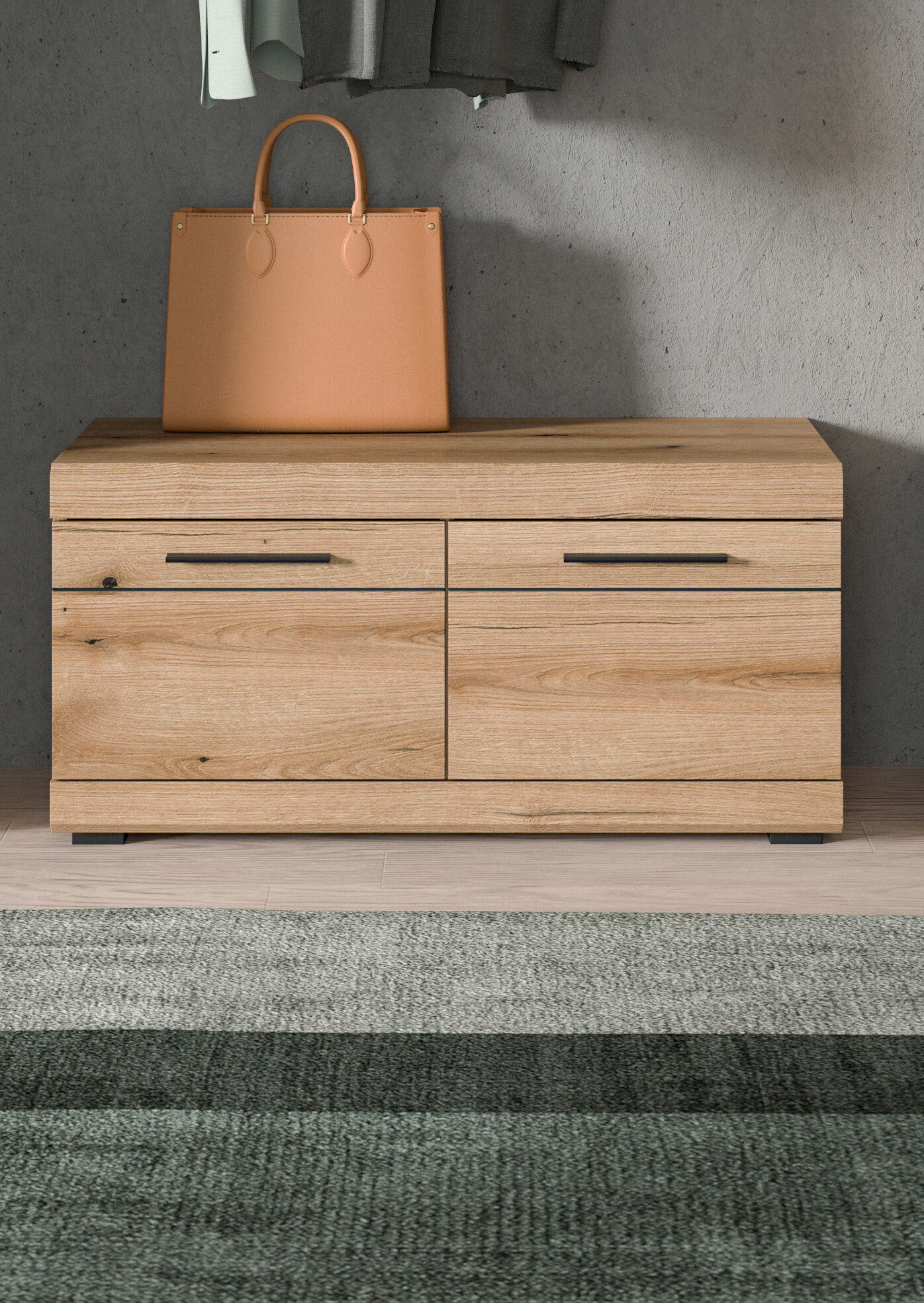 Sitzbank SCOUT Evoke Oak Nachbildung B/H/T: ca. 90x44x40 cm