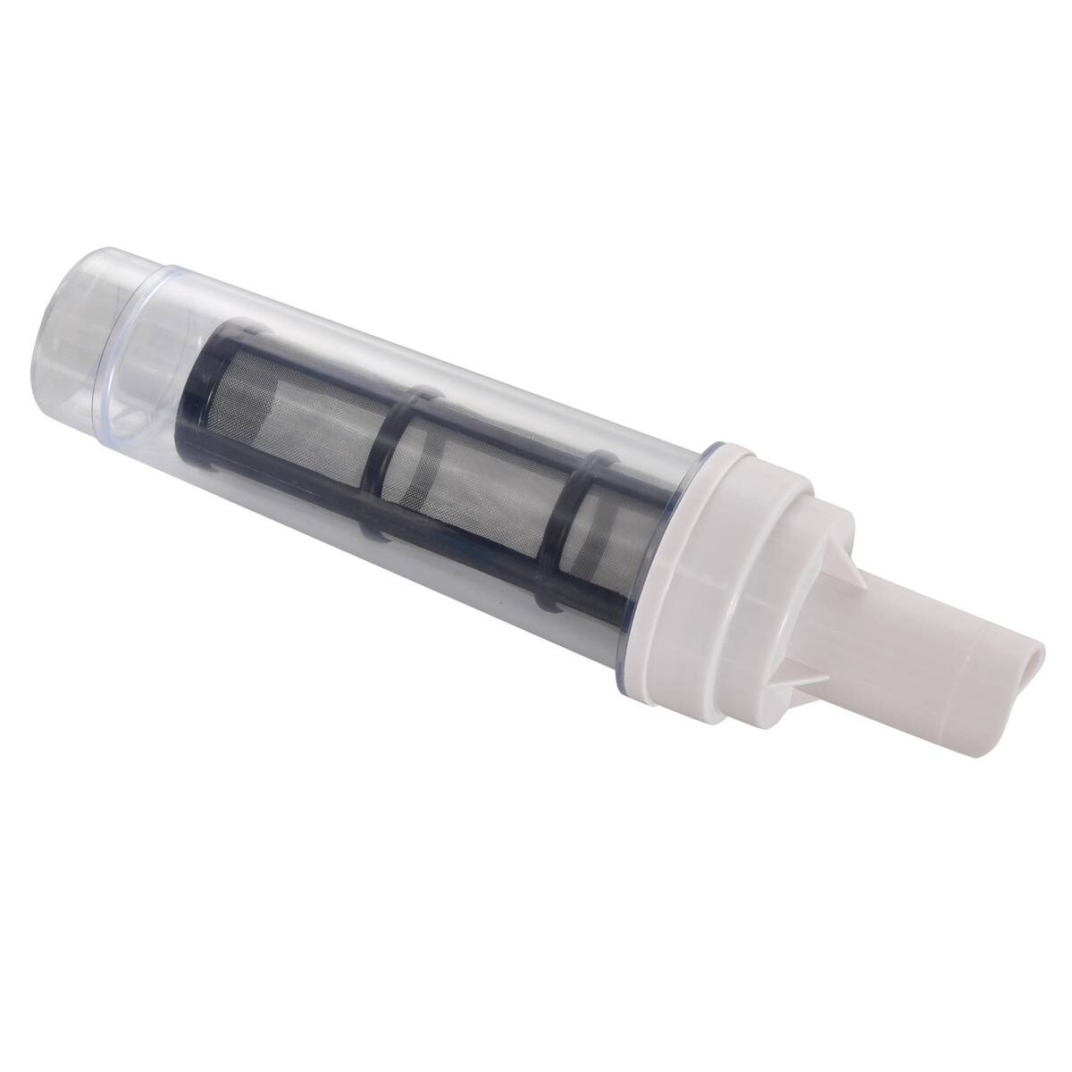 Outsunny Poolsauger mit Teleskopgriff blau Aluminium H/D: ca. 162x6 cm