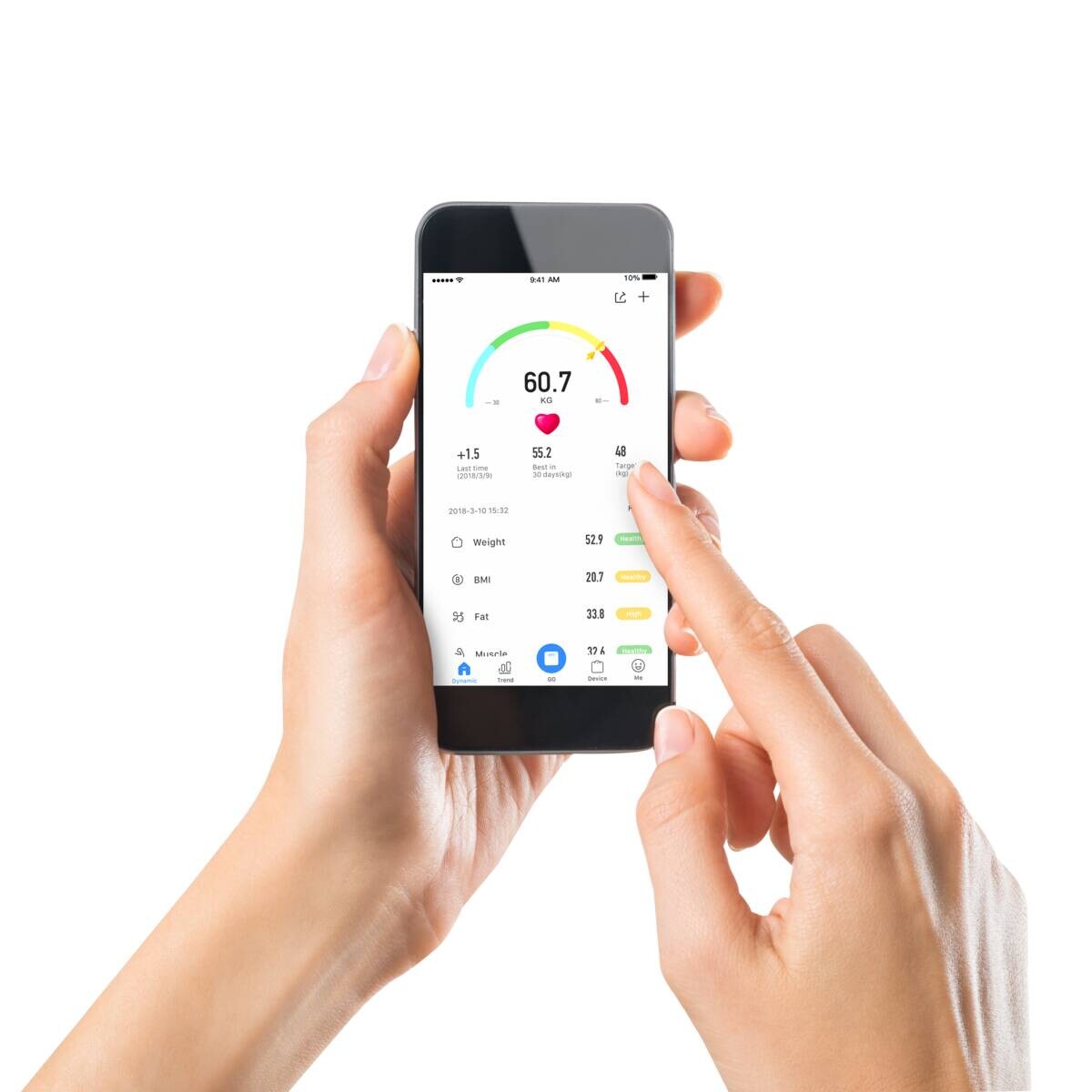 alpina Personenwaage schwarz Edelstahl B/L: ca. 28x28 cm