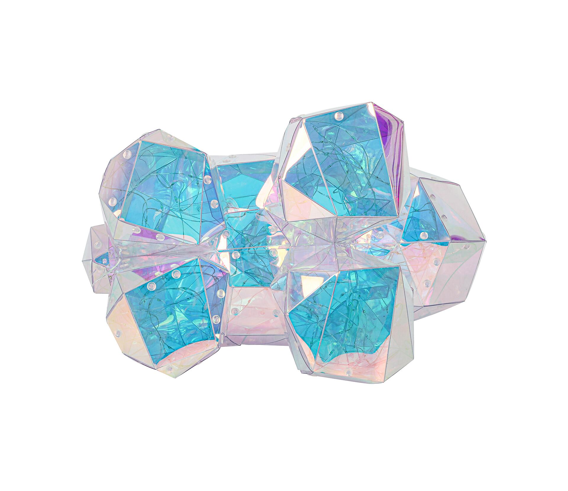 Nolo LED-Dekoleuchte Einhorn transparent Kunststoff