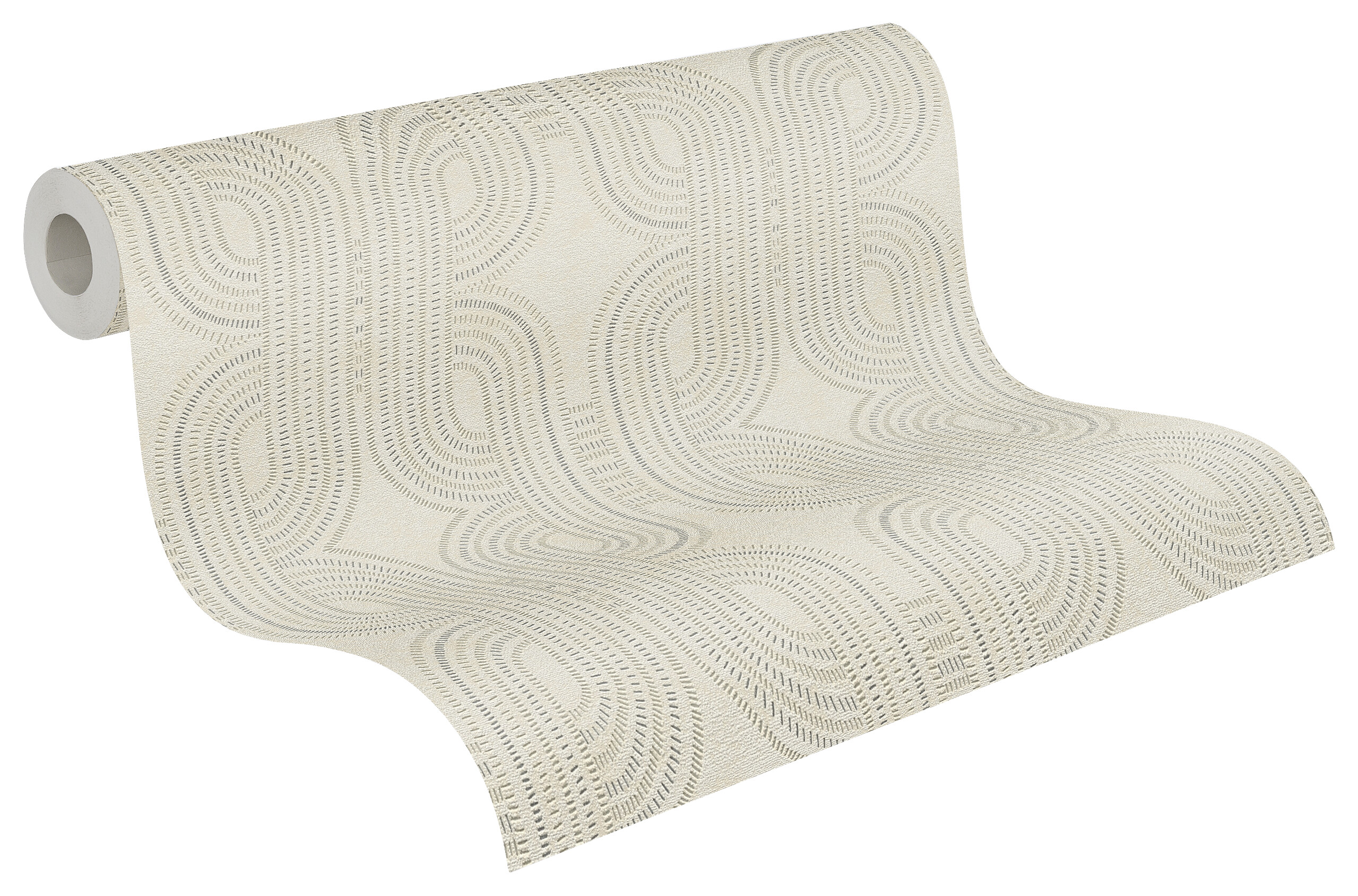 A.S.Creation Vliestapete grau beige B/H/D: ca. 53x1005x9,5 cm