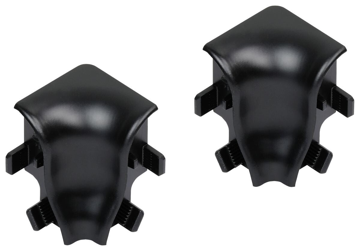 Innenecke schwarz L/B/H: ca. 3,43x3,43x4,25 cm