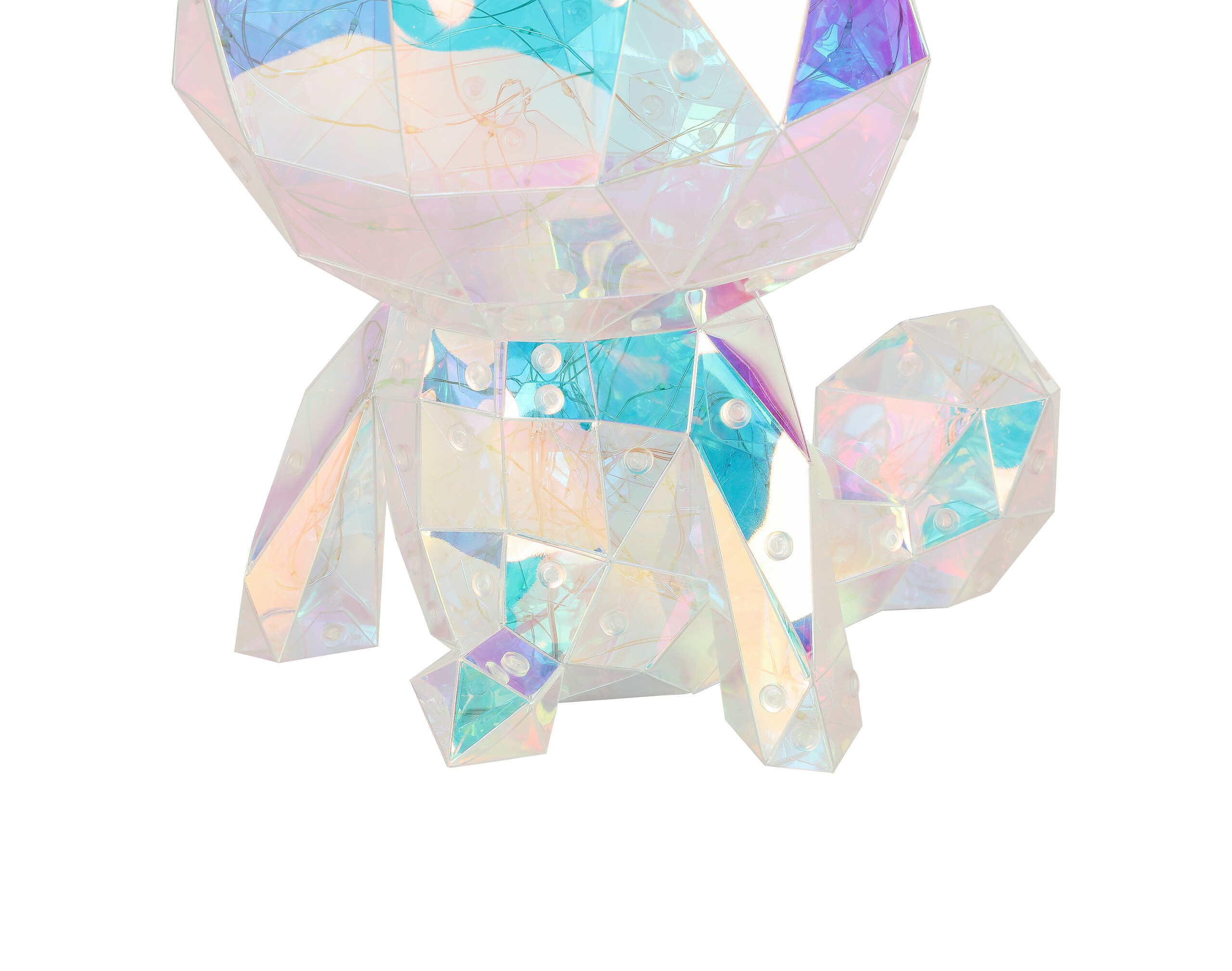 Nolo LED-Dekoleuchte transparent B/H/L: ca. 20x20x41 cm