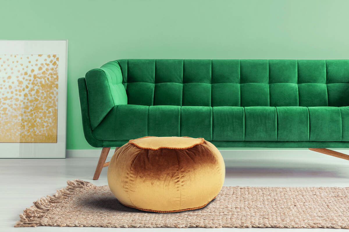 360 Living Hocker Taj Mahal 300 H/D: ca. 35x65 cm