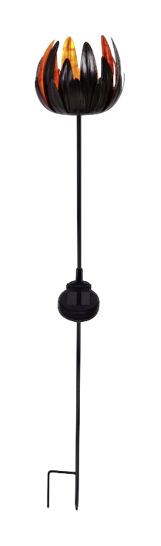 LED Solarspieß NV5226247 Kupfer Kunststoff B/H/T: ca. 15x90x15 cm