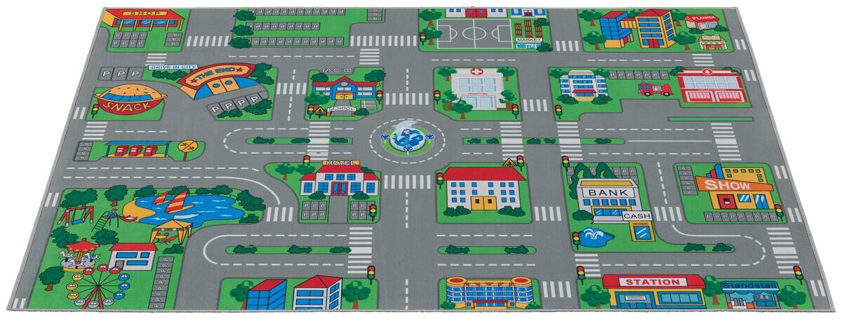 Kinderteppich City Multi B/L: ca. 133x190 cm