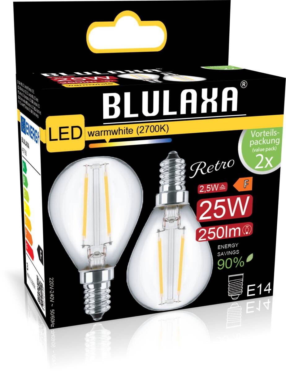 Blulaxa Leuchtmittel 49798 E14