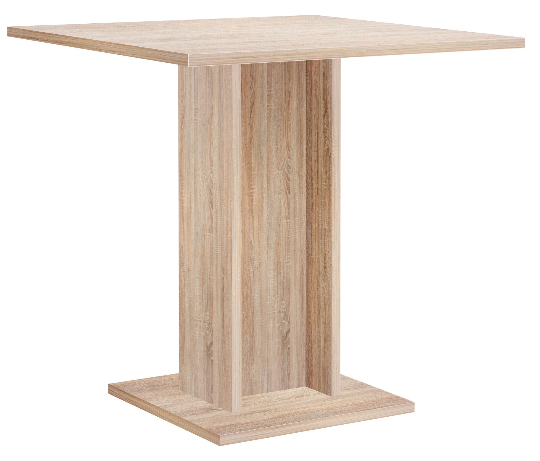 Esstisch Christina Eiche Sonoma Nachbildung B/H/T/S: ca. 80x75x80x2,2 cm