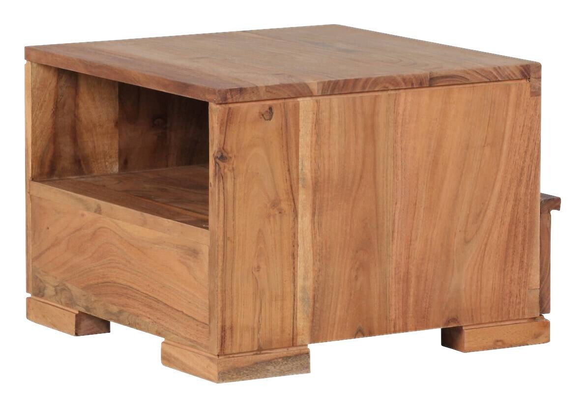 Nachtkonsole braun B/H/T: ca. 40x30x40 cm