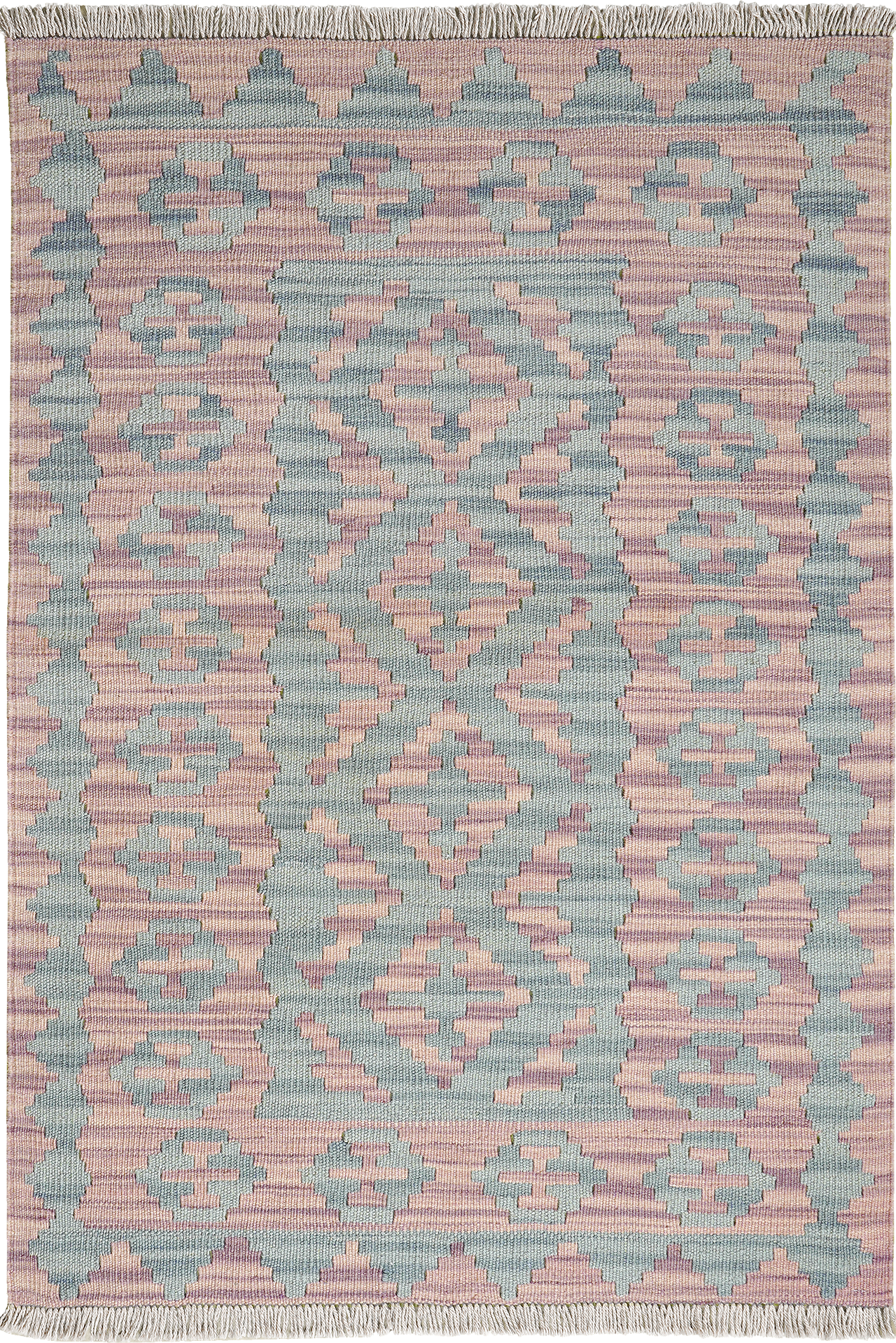 PersaTepp Teppich Kelim Gashgai rosa B/H/L: ca. 84x1x121 cm