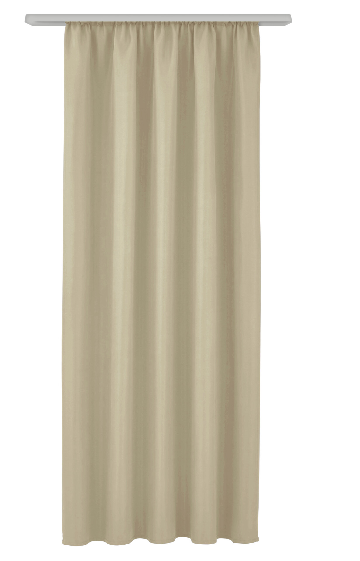 Verdunklungsvorhang Linus kitt B/L: ca. 140x245 cm