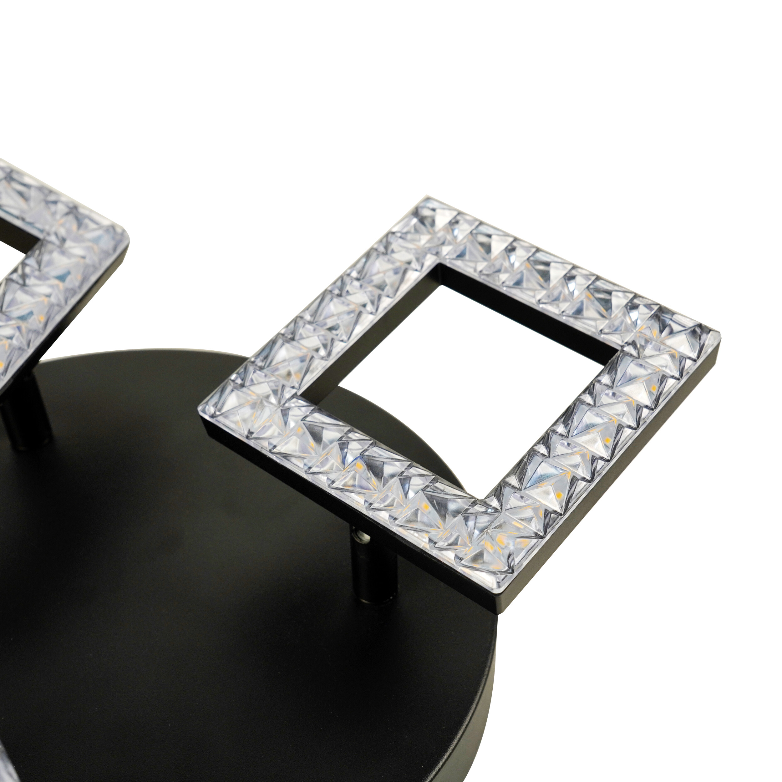 POCOline LED-Spot Kalea mattschwarz Acryl H/D: ca. 8x22 cm 3 Brennstellen