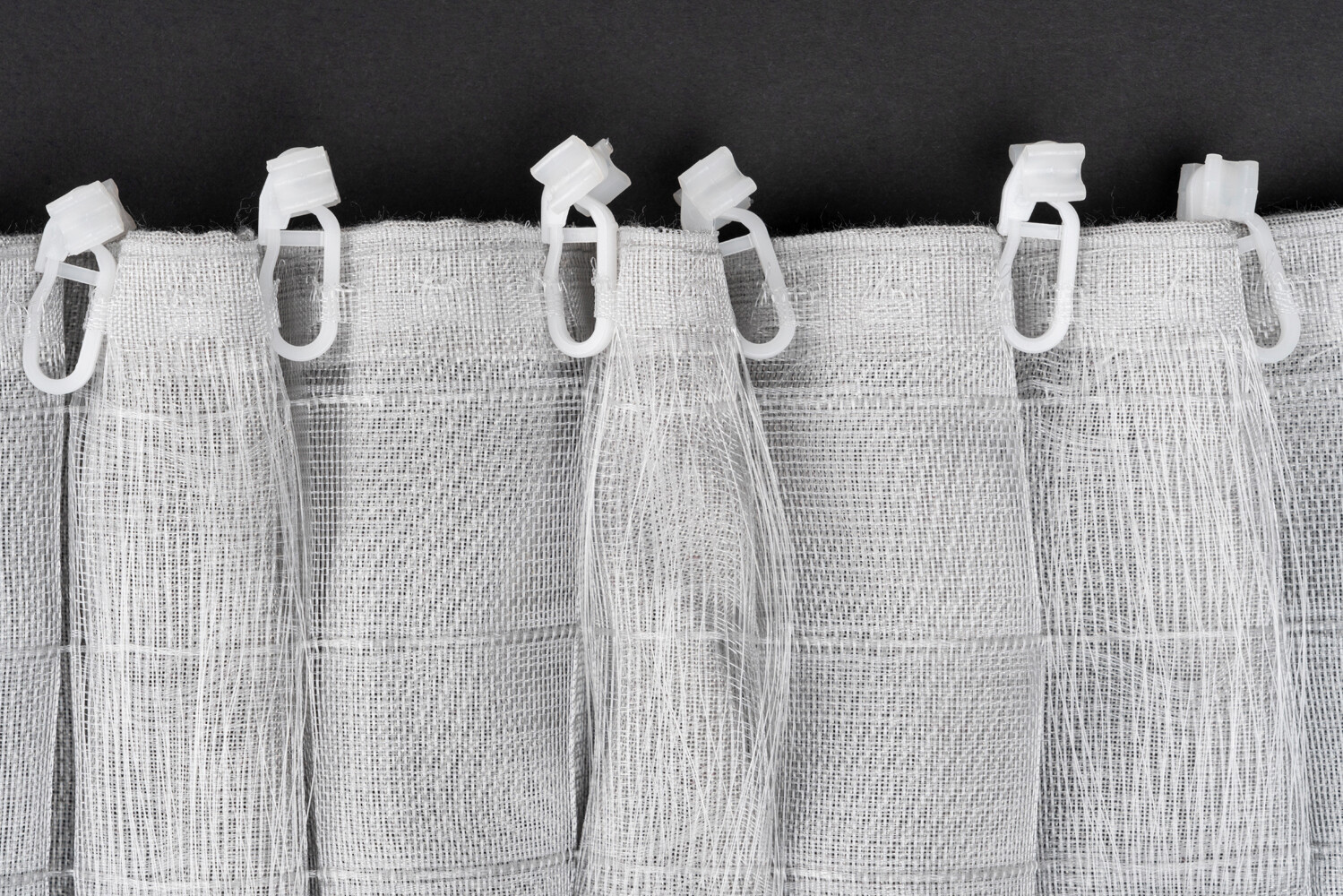 Kombivorhang 2er Pack Breeze grau B/L: ca. 135x300 cm