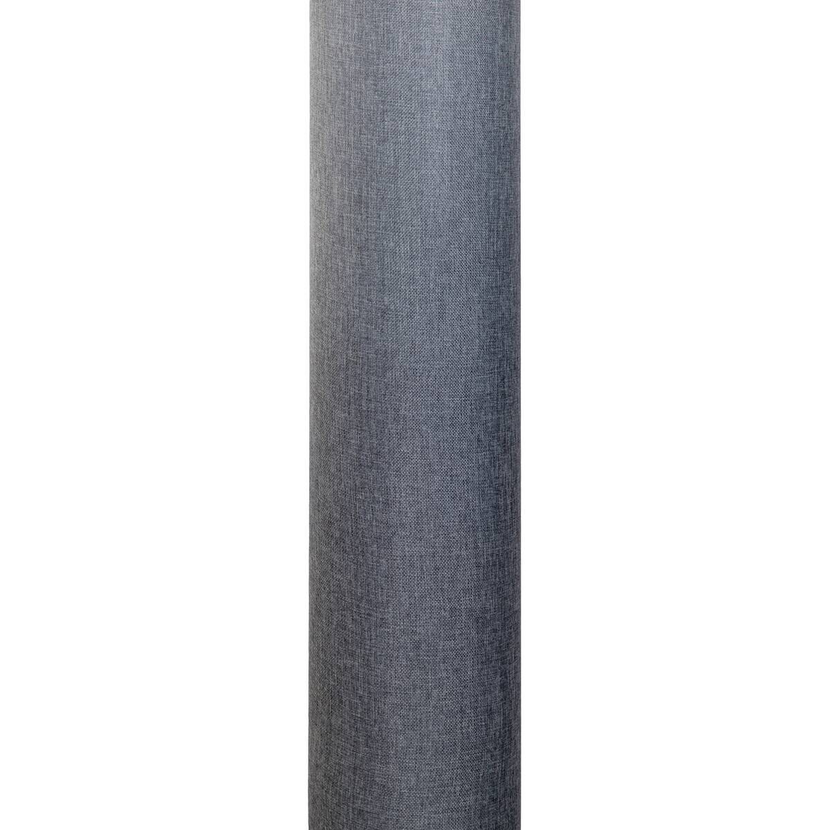 Näve Leuchten Stehleuchte 2071816 grau Metall Textil B/H/T: ca. 19x110x19 cm 3 Brennstellen