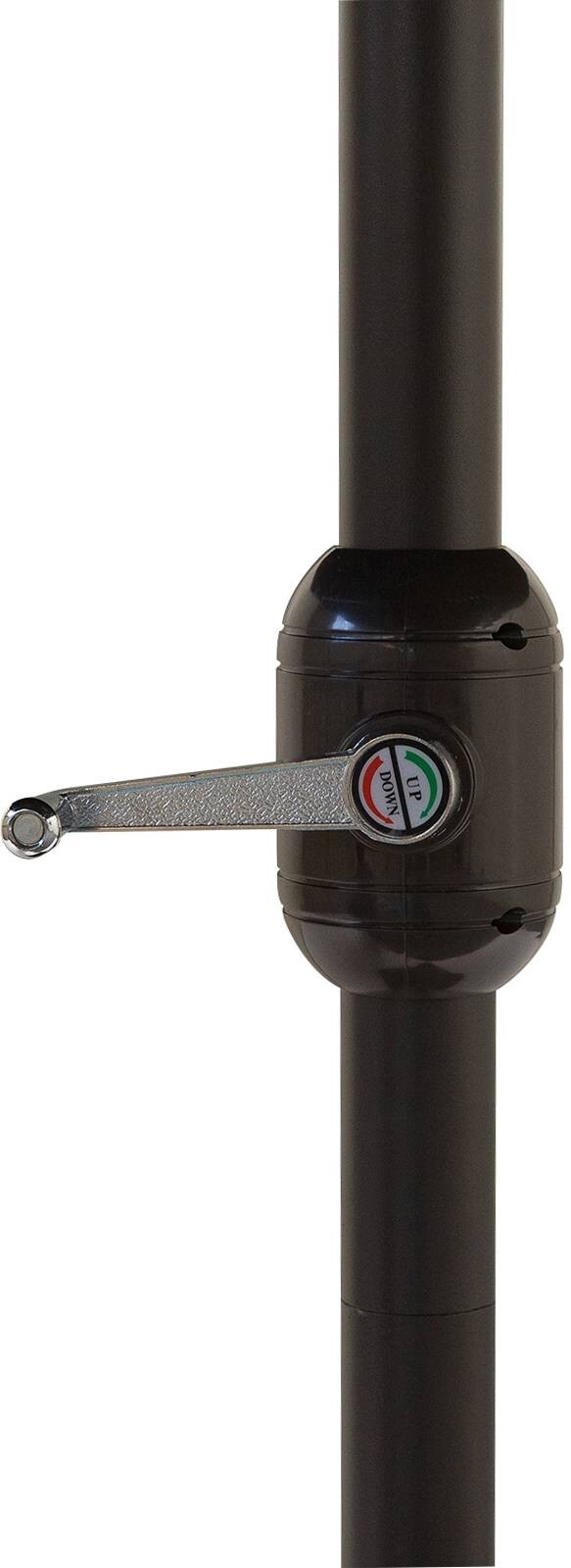 Outsunny Marktschirm dunkelgrün Stahl B/H/L: ca. 270x240x460 cm