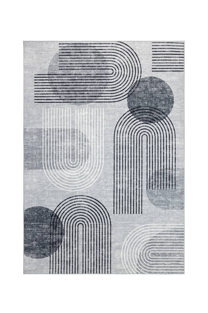Obsession Teppich Avantgarde grau B/H/L: ca. 120x12x170 cm