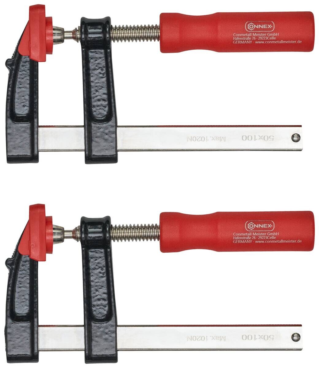 CONNEX Schraubzwinge 2 tlg.