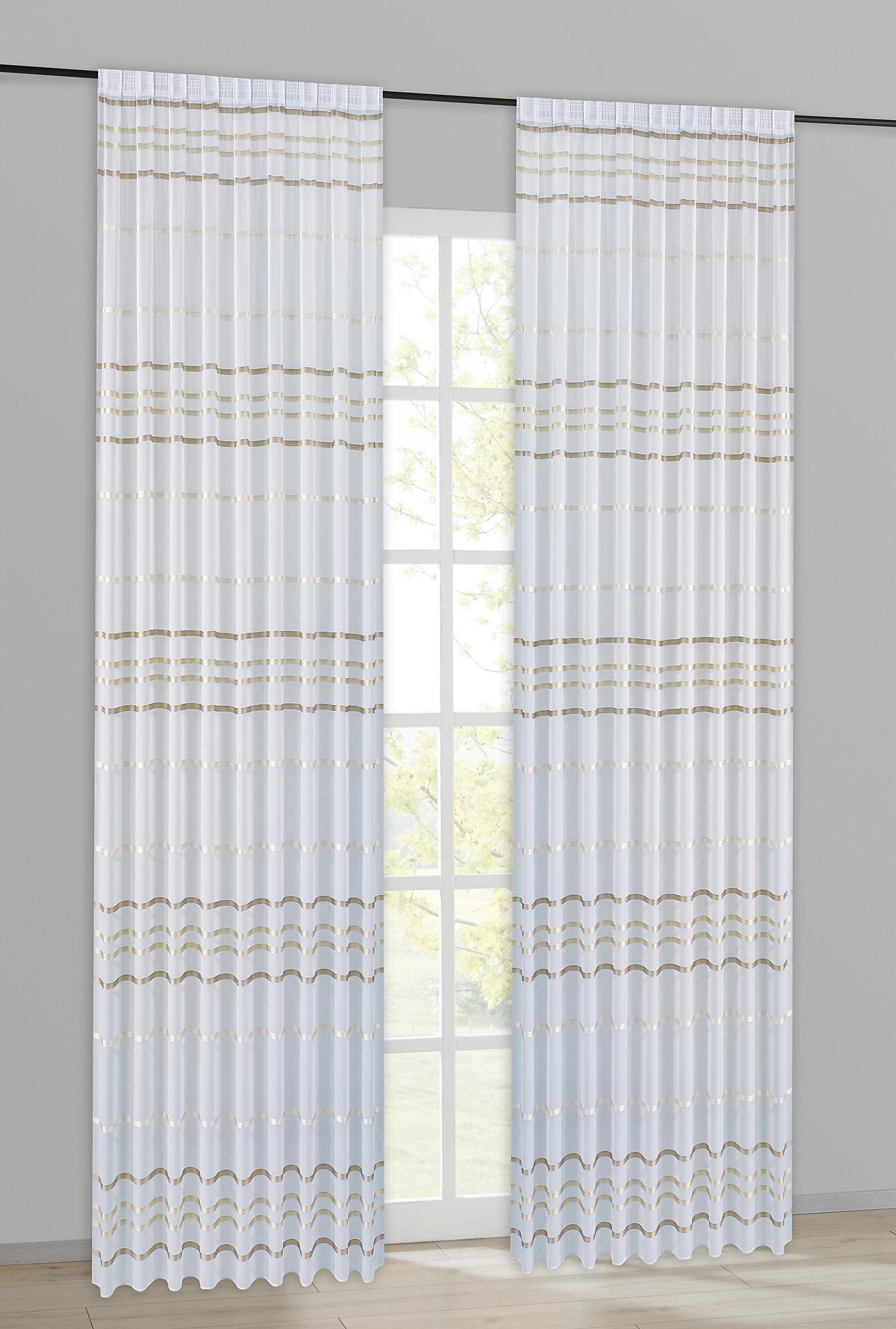 POCOline Fertigstore Bella champagner B/L: ca. 300x245 cm