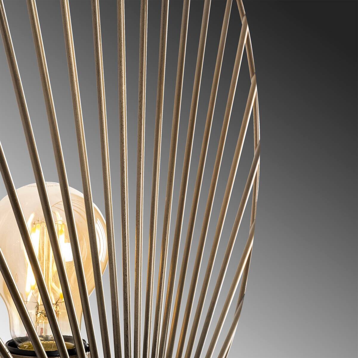 Opviq Wandleuchte Byisoo bronze Metall B/H/T/L/D: ca. 12x30x12x30x30 cm E27 1 Brennstellen