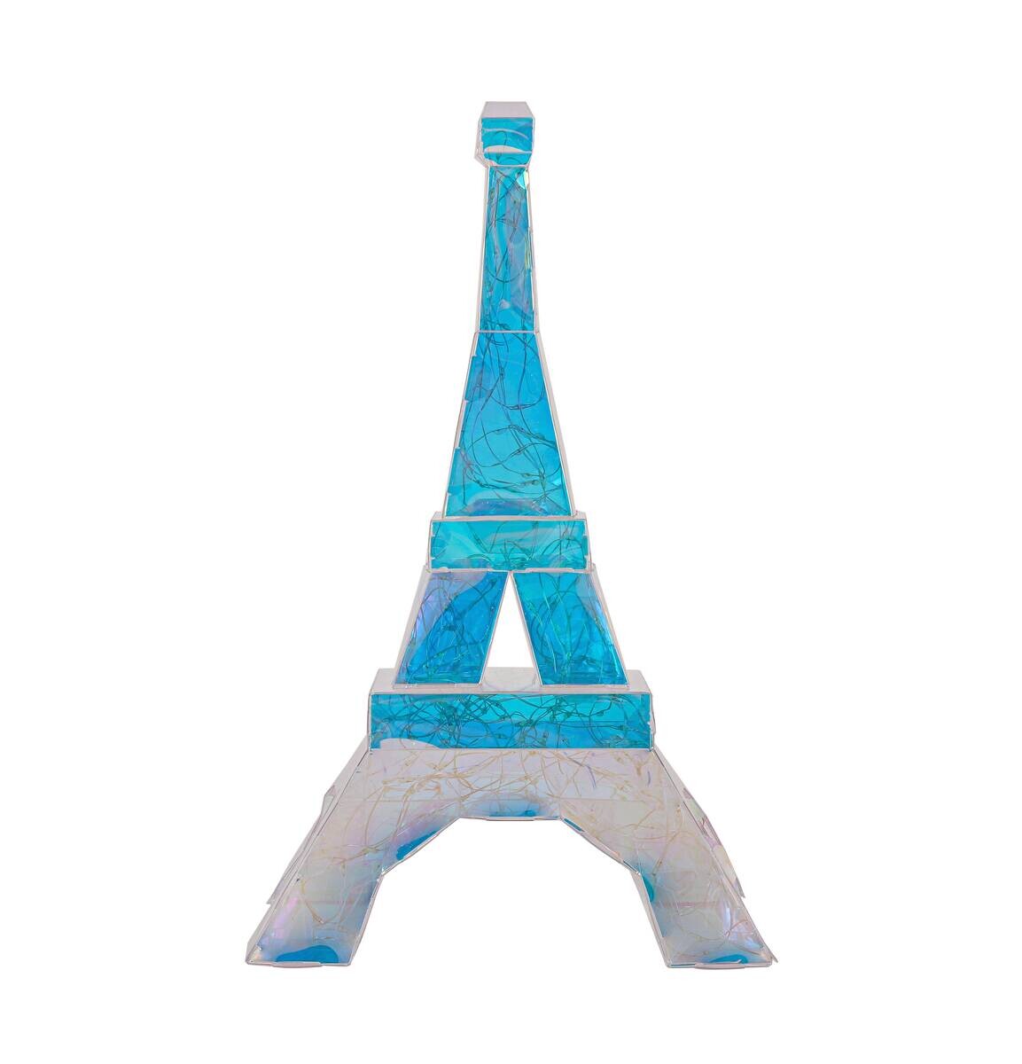 Nolo LED-Dekoleuchte Eiffelturm transparent