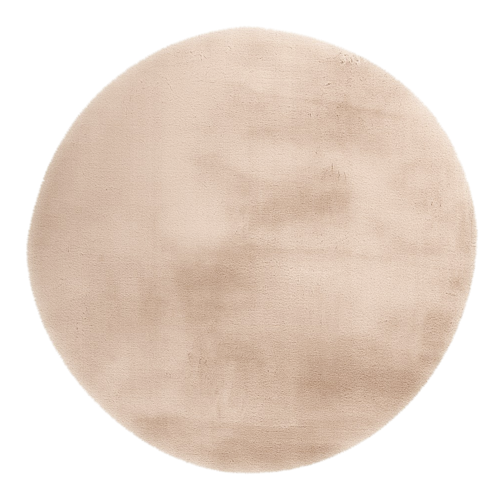 Padiro Hochflorteppich Rabbit Light 525 creme B/H/L: ca. 120x3,6x120 cm