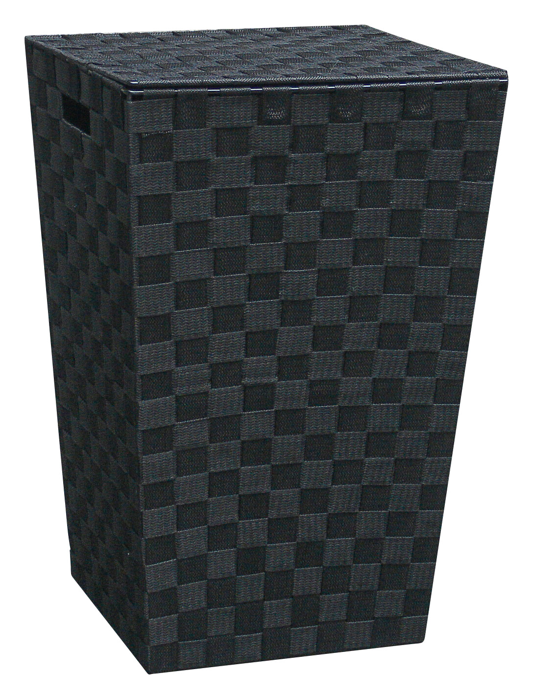 POCOline Wäschekorb schwarz Nylon B/H/L: ca. 31,5x52x33 cm