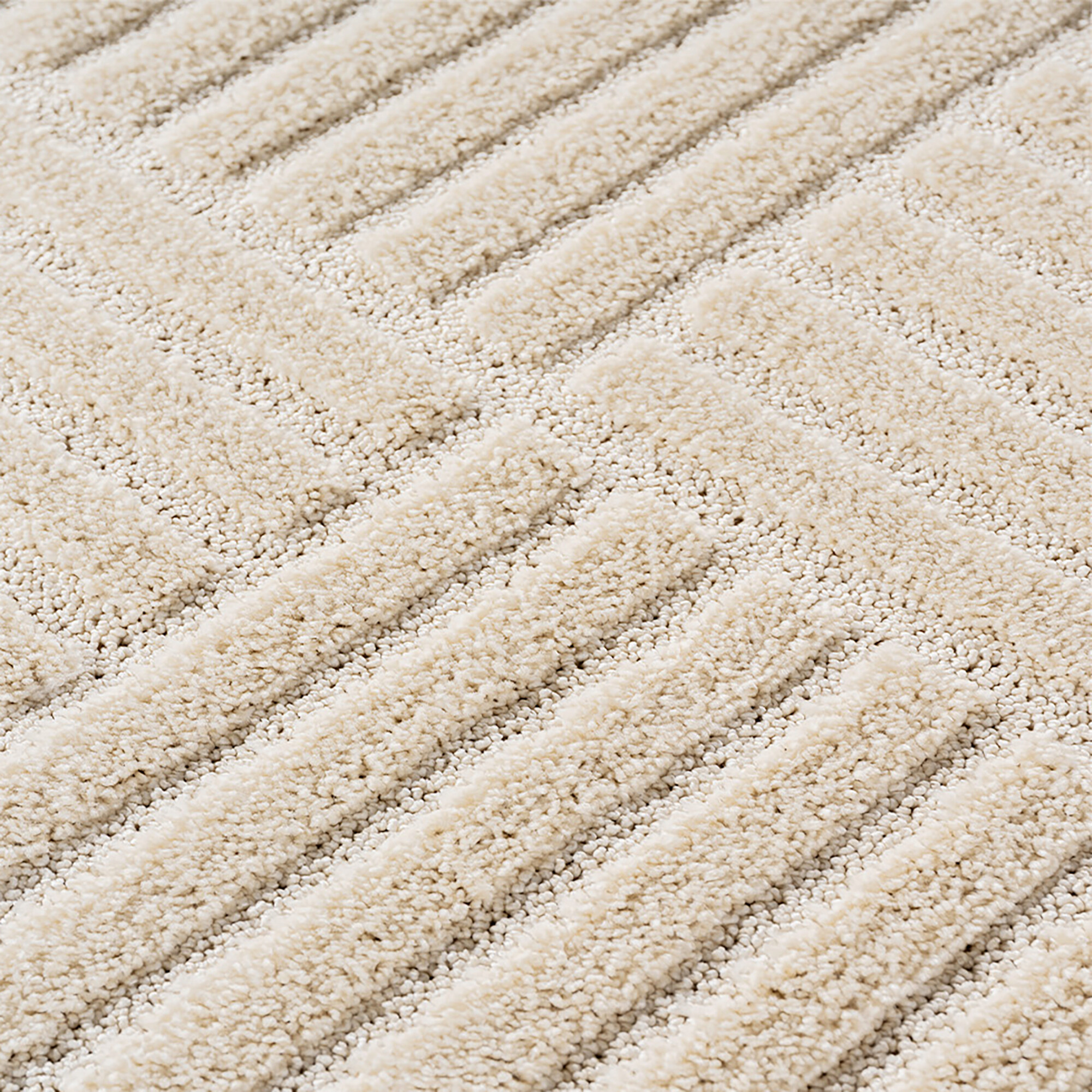 Ayyildiz Kurzflorteppich ART creme B/H/L: ca. 160x0,8x160 cm