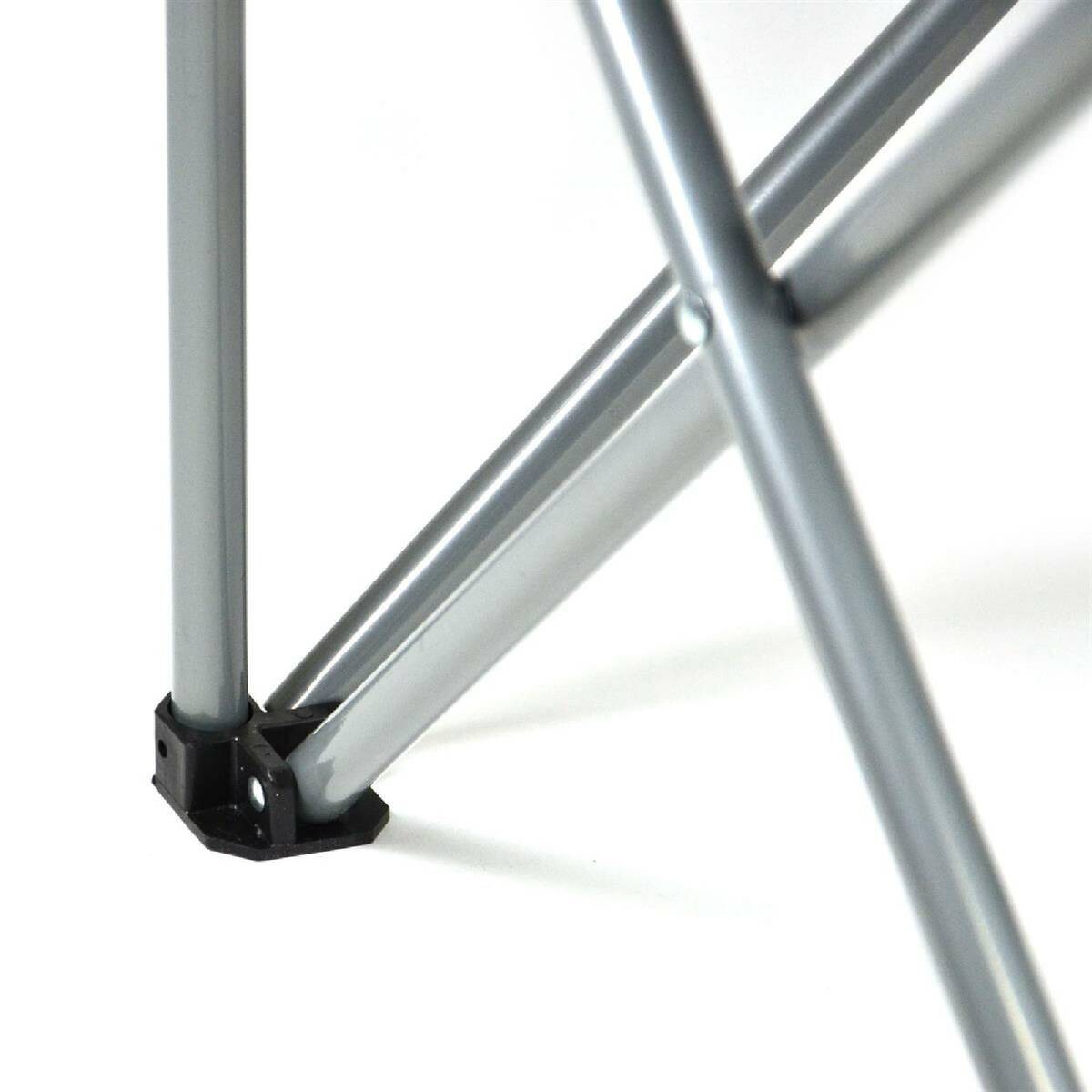 VCM Campingstuhl-Set royalblau Polyester-Mischgewebe B/H/L: ca. 90x110x57 cm