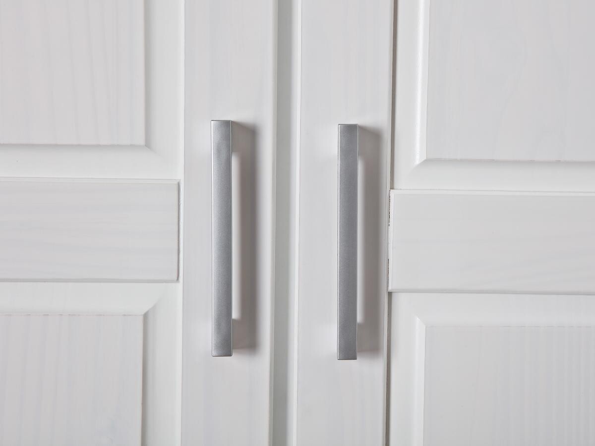 Kleiderschrank Hakon weiß B/H/T: ca. 95x190x55 cm