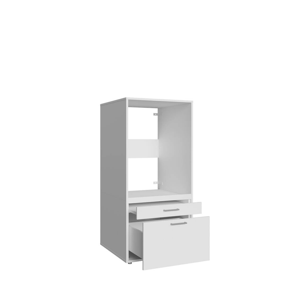 Washcab Waschmaschinenschrank weiß Holzwerkstoff