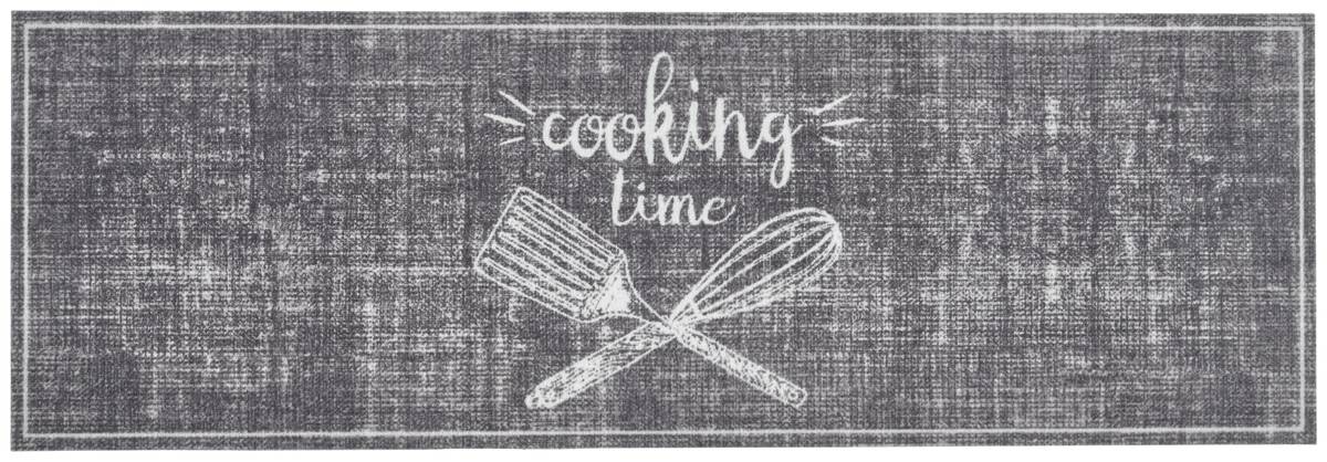 Küchenläufer Cook&Wash hellgrau B/L: ca. 50x150 cm