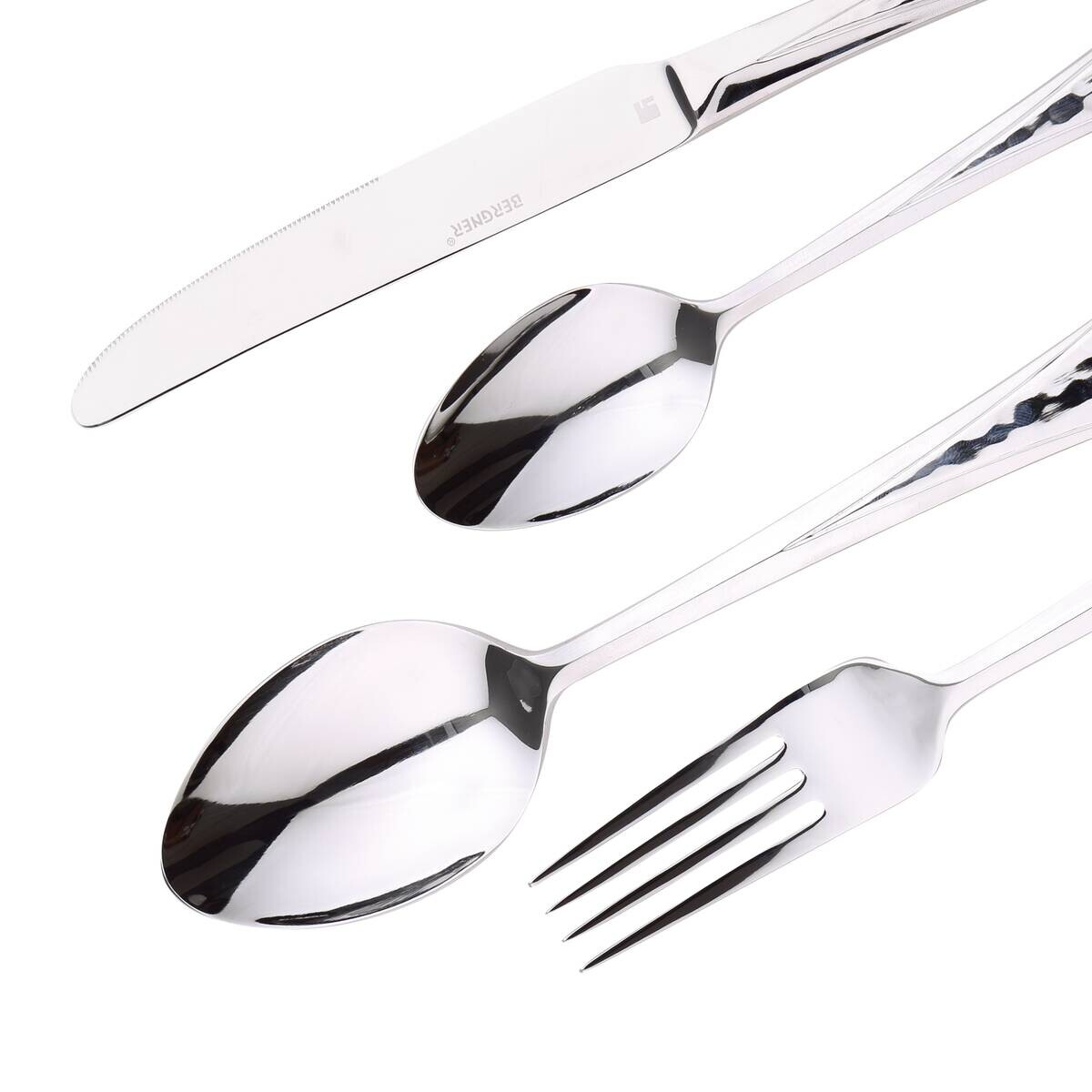 BERGNER Besteckset EIFFEL silber Edelstahl 24 tlg.
