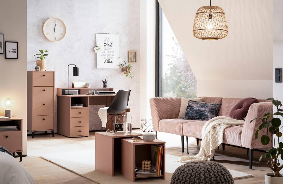 Nachtkonsole Smash apricot B/H/T: ca. 40,3x53,2x33,05 cm Nachtkonsole Smash apricot B/H/T: ca. 40,3x53,2x33,05 cm