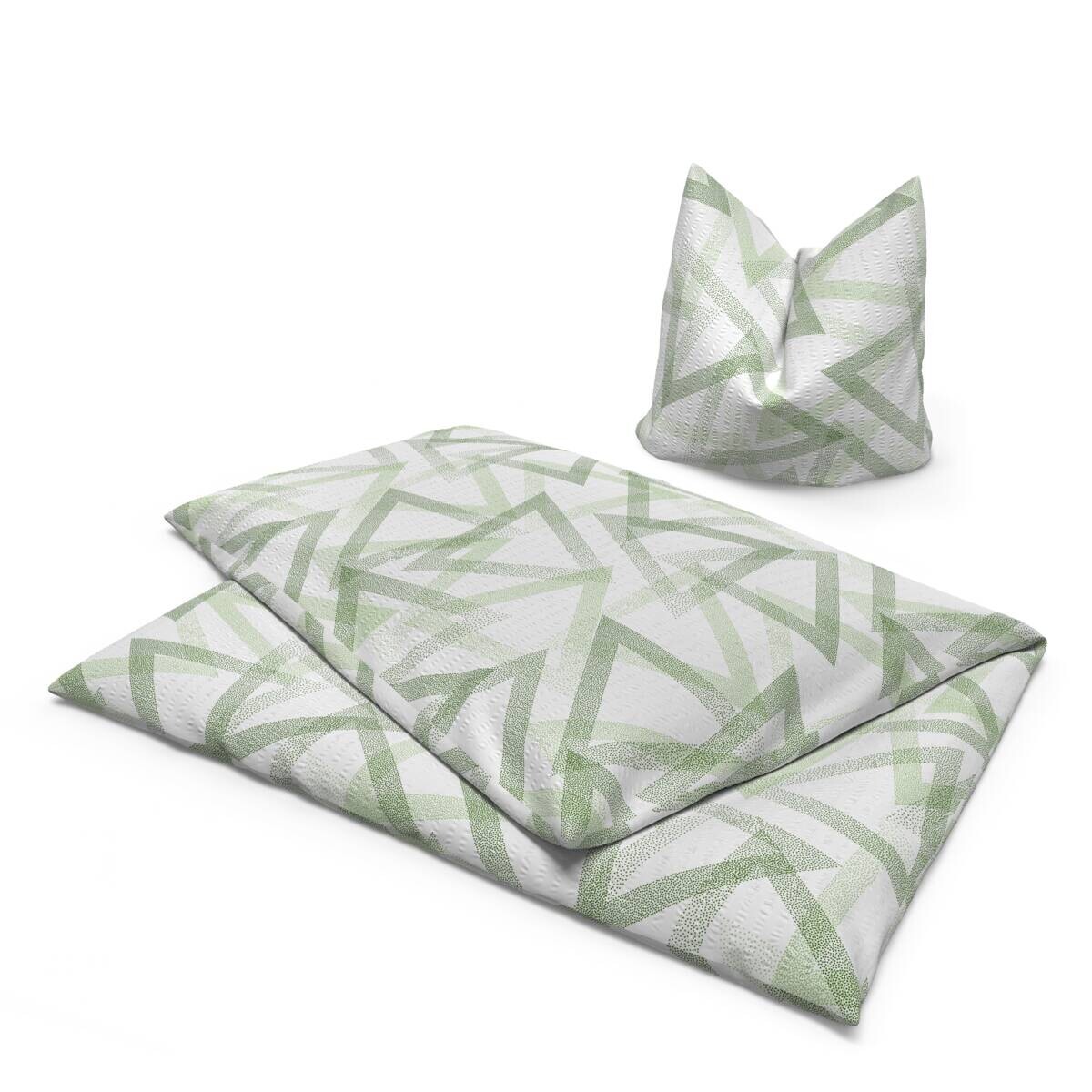 Microfaser Bettwäsche Seersucker